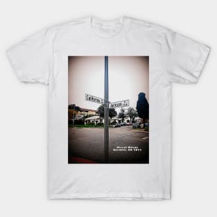 California Avenue & Jackson Street, Glendale, CA by Mistah Wilson T-Shirt
